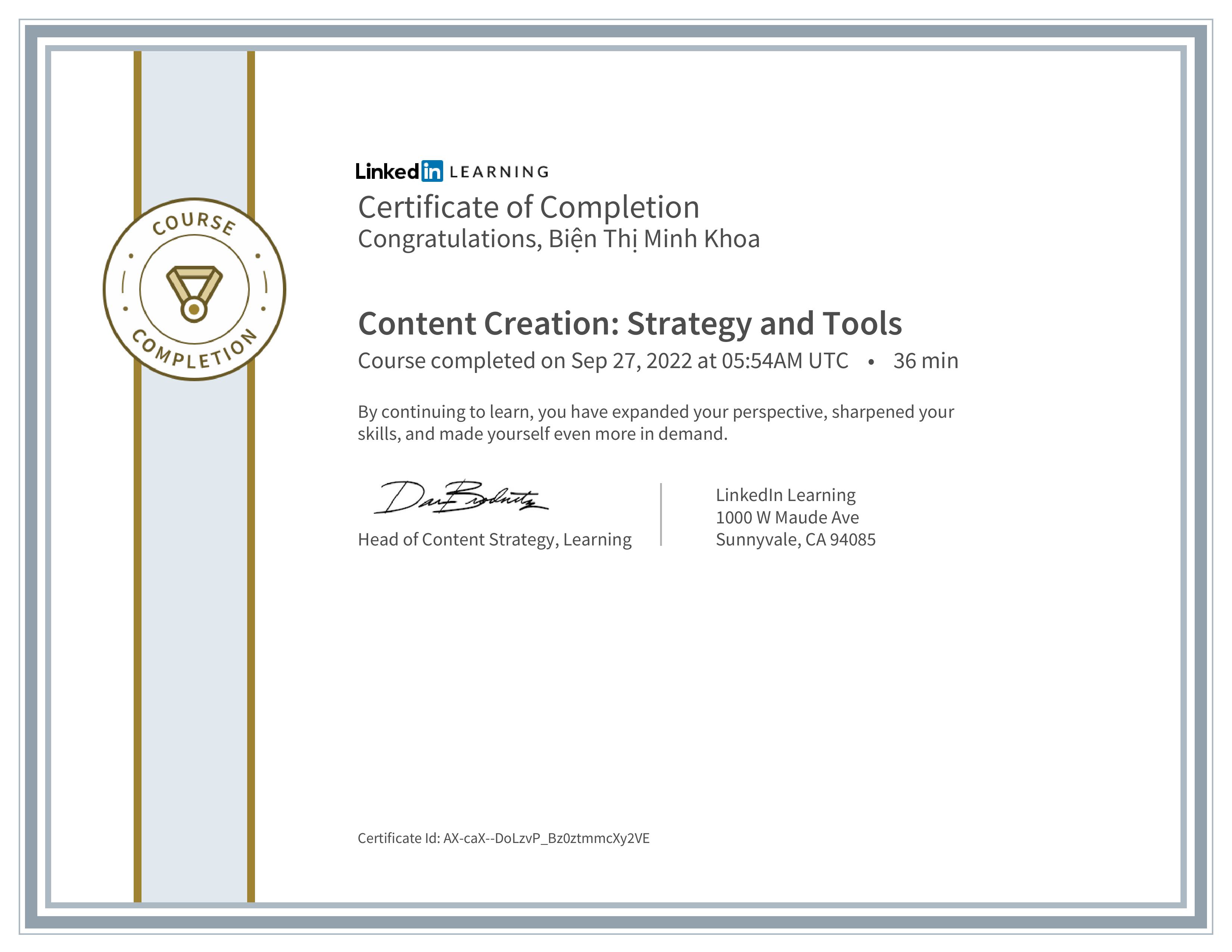 Content Creation Strategy & Modern Digital Tools
